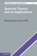 Cover: Spectral Theory and its Applications - Cambridge University Press