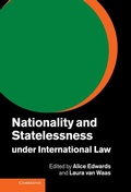 Cover: Nationality and Statelessness under International Law - Cambridge University Press