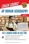 Cover: Ap(r) Human Geography Crash Course, Book + Online - Research & Education Association