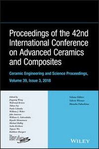 Enlarge image Cover: Proceedings of the 42nd International Conference on Advanced Ceramics and Composites, Volume 39, Issue 3 - Wiley