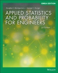 Cover: Applied Statistics and Probability for Engineers, EMEA Edition - Wiley