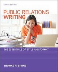 Enlarge image Cover: Public Relations Writing - McGraw-Hill Professional