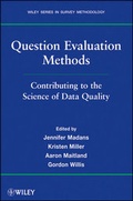 Cover: Question Evaluation Methods - Wiley