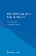 Cover: Property and Trust Law in Poland - Kluwer Law International