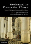 Cover: Freedom and the Construction of Europe - Cambridge University Press