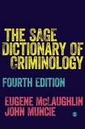 Cover: The SAGE Dictionary of Criminology - SAGE Publications Ltd