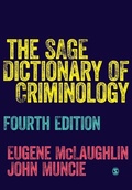 Cover: The SAGE Dictionary of Criminology - SAGE Publications Ltd