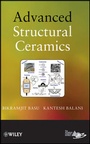 Cover: Advanced Structural Ceramics - Wiley