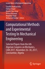 Cover: Computational Methods and Experimental Testing In Mechanical Engineering - Springer