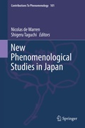 Cover: New Phenomenological Studies in Japan - Springer