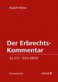 Cover: Der Erbrechts-Kommentar &sect;&sect; 531 - 824 ABGB - Manz