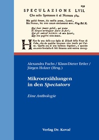 Enlarge image Cover: Mikroerzählungen in den Spectators - Kovac, Dr. Verlag
