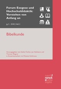 Cover: Bibelkunde - Narr Francke Attempto Verlag