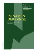 Cover: Im Namen der Dinge - Schwabe Verlagsgruppe AG Schwabe Verlag