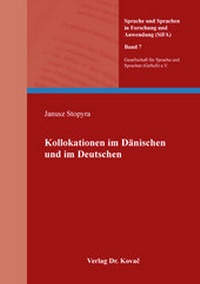 Abbildung von: Kollokationen im Dänischen und im Deutschen - Kovac, Dr. Verlag