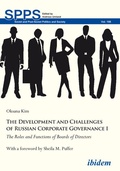 Cover: The Development and Challenges of Russian Corporate Governance I - ibidem