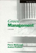 Cover: Green Management - Holt McDougal