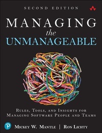 Enlarge image Cover: Managing the Unmanageable - Addison Wesley