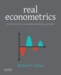 Cover: Real Econometrics - Oxford University Press Inc