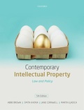 Cover: Contemporary Intellectual Property - Oxford University Press
