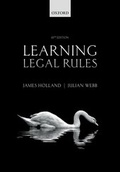 Cover: Learning Legal Rules - Oxford University Press