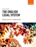 Cover: The English Legal System - Oxford University Press