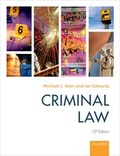 Cover: Criminal Law - Oxford University Press