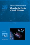 Cover: Advancing the Physics of Cosmic Distances (IAU S289) - Cambridge University Press