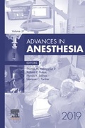 Cover: Advances in Anesthesia 2019 - Elsevier