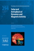 Cover: Solar and Astrophysical Dynamos and Magnetic Activity (IAU S294) - Cambridge University Press