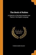 Cover: The Book of Rubies - Franklin Classics Trade Press