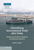 Cover: Liberalizing International Trade after Doha - Cambridge University Press