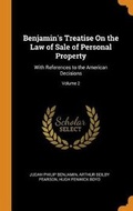 Cover: Benjamin's Treatise on the Law of Sale of Personal Property - Franklin Classics Trade Press