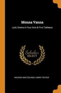 Abbildung von: Monna Vanna - Franklin Classics Trade Press