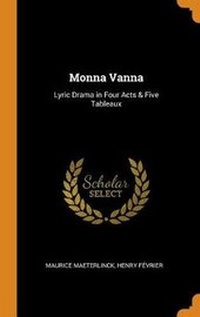 Abbildung von: Monna Vanna - Franklin Classics Trade Press