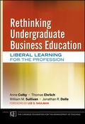 Cover: Rethinking Undergraduate Business Education - Jossey-Bass