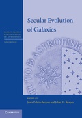 Cover: Secular Evolution of Galaxies - Cambridge University Press