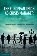 Cover: The European Union as Crisis Manager - Cambridge University Press