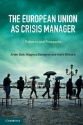 Cover: The European Union as Crisis Manager - Cambridge University Press
