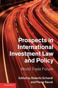 Cover: Prospects in International Investment Law and Policy - Cambridge University Press