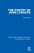 Cover: The Poetry of John Lydgate - Routledge