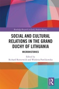 Cover: Social and Cultural Relations in the Grand Duchy of Lithuania - Routledge
