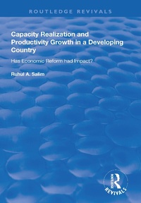 Abbildung von: Capacity Realization and Productivity Growth in a Developing Country - Routledge