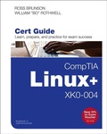 Cover: CompTIA Linux+ XK0-004 Cert Guide - Pearson It Certification
