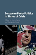 Cover: European Party Politics in Times of Crisis - Cambridge University Press