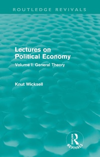 Abbildung von: Lectures on Political Economy (Routledge Revivals) - Routledge