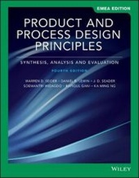 Enlarge image Cover: Product and Process Design Principles - Wiley
