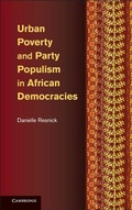 Cover: Urban Poverty and Party Populism in African Democracies - Cambridge University Press