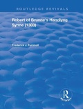 Cover: Robert of Brunne's Handlyng Synne (1303) - Routledge