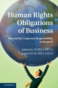 Cover: Human Rights Obligations of Business - Cambridge University Press